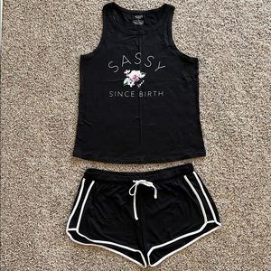 XOXO Sleepwear Set Size Large